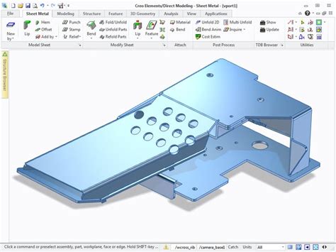 sheet metal parts in packaging design using creo|what are sheet metal parts.